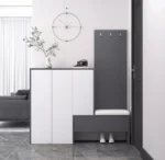 خزانة أحذية مع مقعد من تصميم ليدا