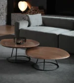 طاولة قهوة بنمط ايطالي حديث