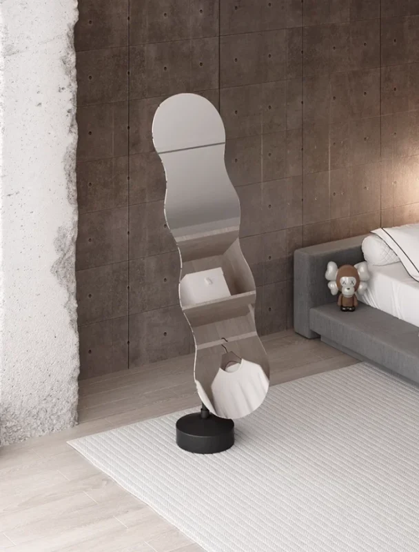 مرايا طويلة بتصميم مموج