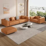 طقم كنب مودرن بسيط بتصميم حديث