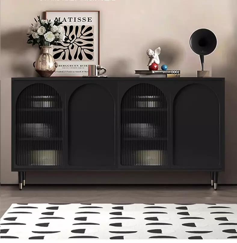 طاولة-بوفيه (1) طاولة بوفيه خشب من تصميم مميز