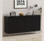 طاولة بوفيه خشب بتصميم مميز وبسيط